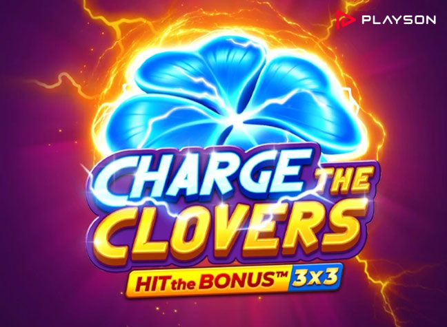 Charge the Clovers online slot game by Playson
