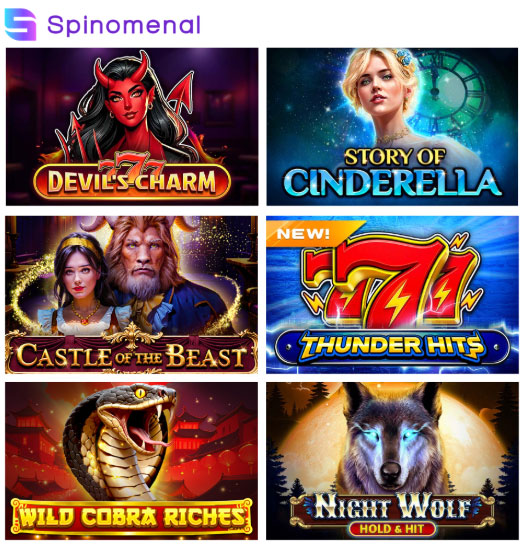 Азартные онлайн-игры для интернет-казино провайдера Spinomenal Spinomenal - создатель слотов и игровых автоматов для онлайн казино.